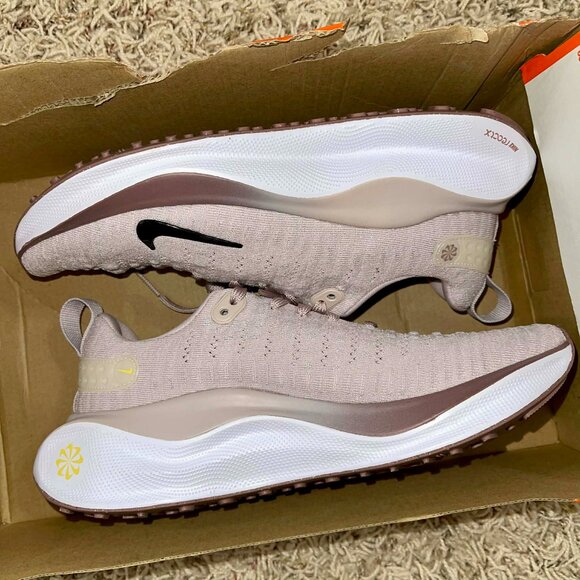 Nike Women’s Reactx Infinity Run 4 Road Running Shoes Mauve DR2670-010, Size 7.5 - Picture 2 of 16